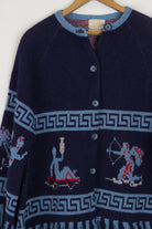 Astrology Fringe Cardigan
