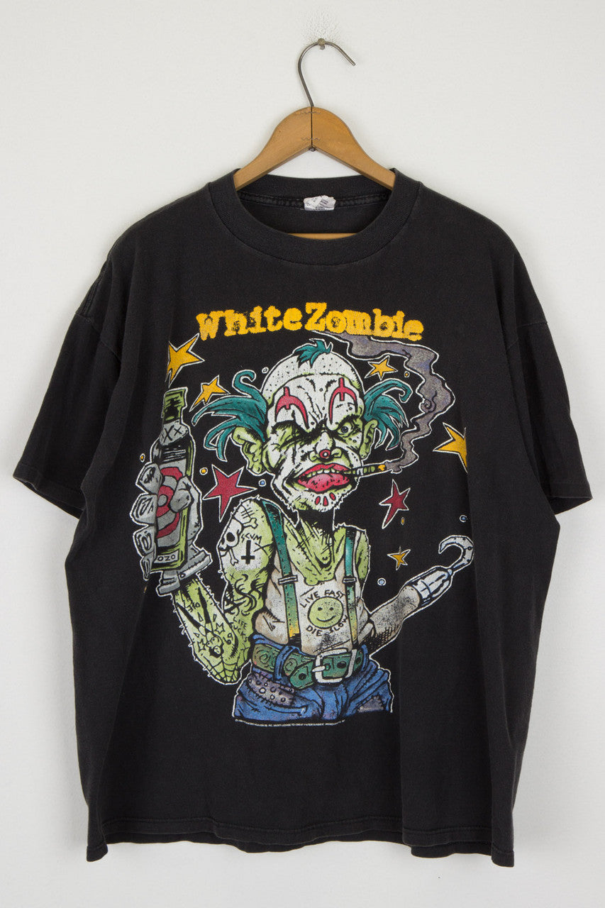 White Zombie Clown T-Shirt