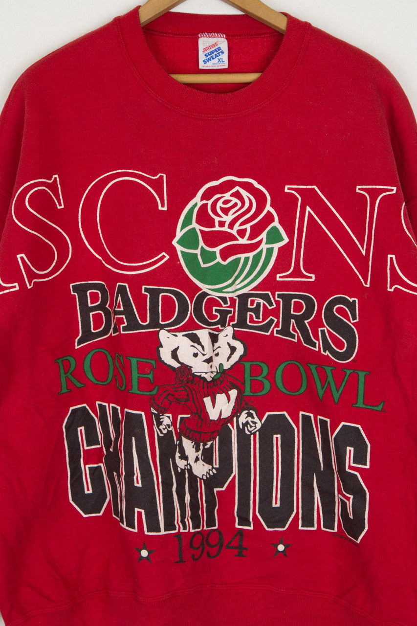 Wisconsin 94' Rose Bowl Sweatshirt