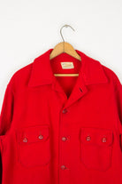 Vintage Red Winter Jacket