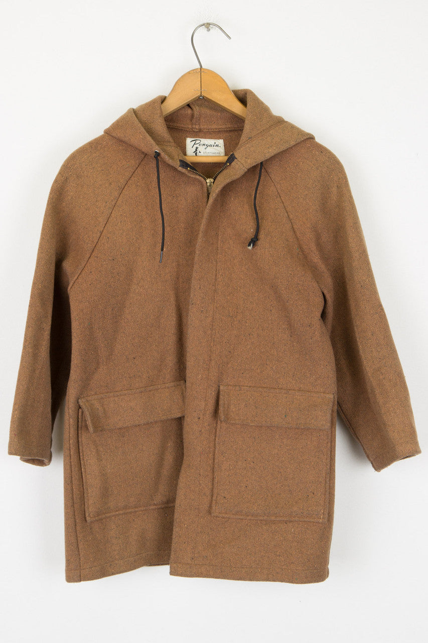Penguin Wool Hoodie