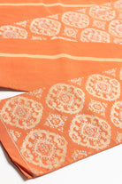 Vintage Ornate Coral Hanhaba Obi 145