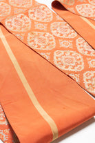 Vintage Ornate Coral Hanhaba Obi 145