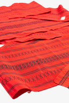 Vintage Red Striped Fukuro Obi