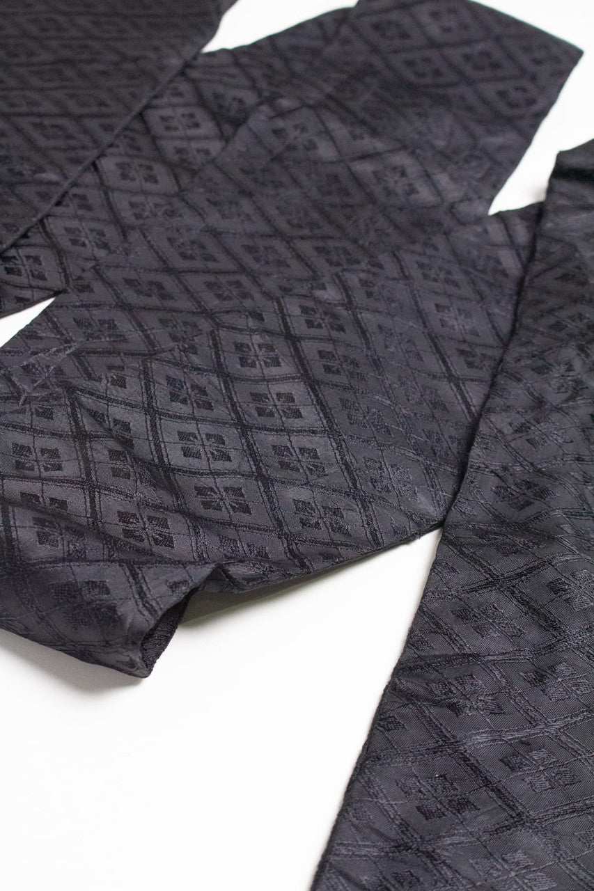 Vintage Black Diamonds Nagoya Obi