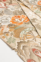 Vintage Pheonix Floral Maru Obi