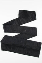 Vintage Black Maze Nagoya Obi 11