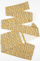 Vintage Mustard Woven Nagoya Obi 6