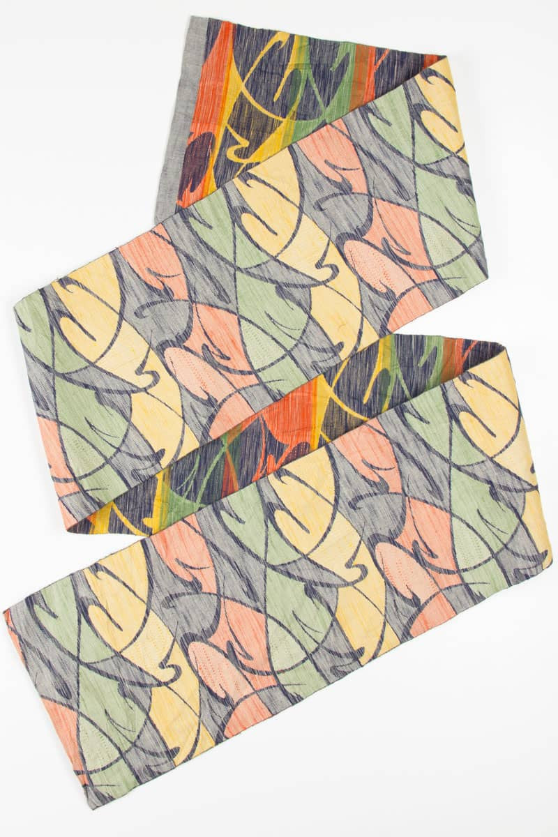 Vintage Swirling Colors Obi 72