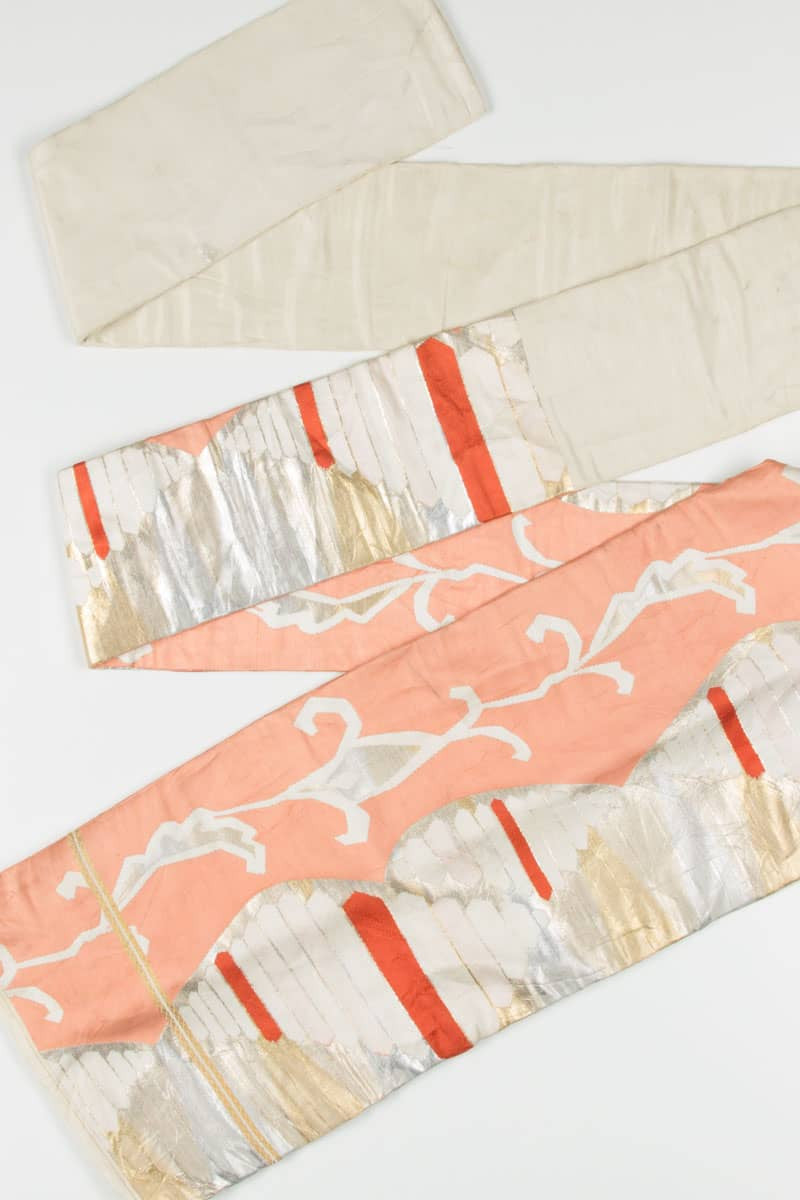 Vintage Double Helix Nagoya Obi 122