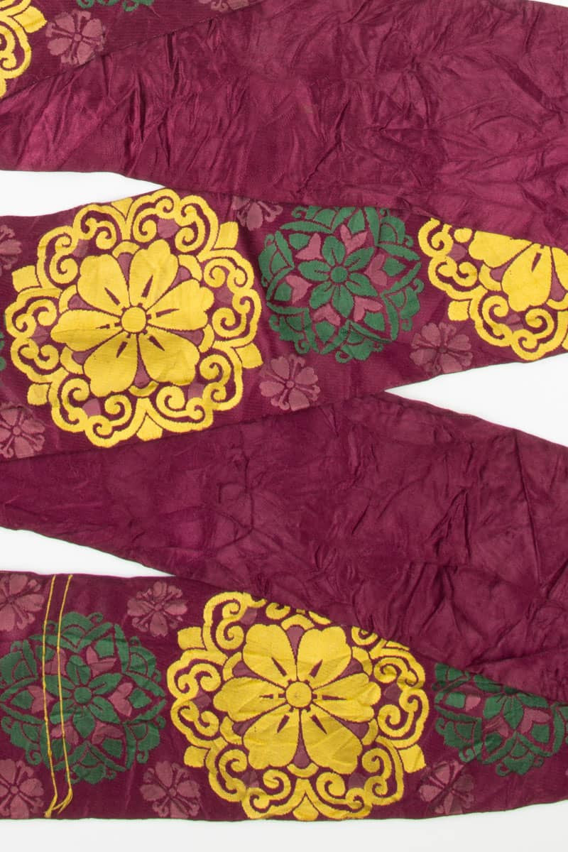 Vintage Plum Mandala Hanhaba Obi 1