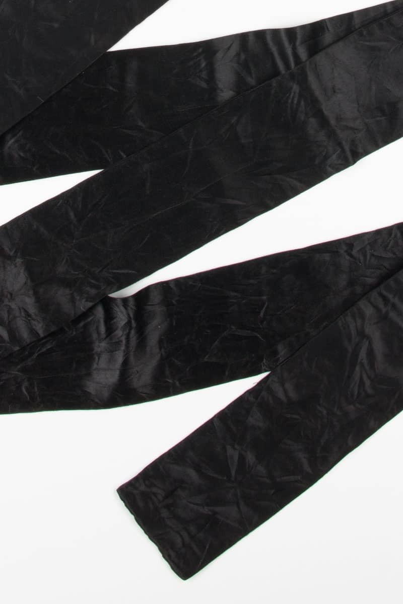 Vintage Black Hanhaba Obi 42