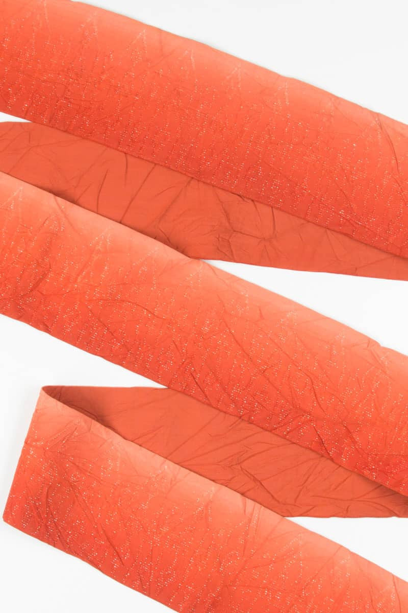 Vintage Coral Ombre Hanhaba Obi 43