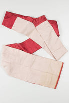 Vintage Pink Ribbed Nagoya Obi 54