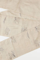 Vintage Garden Scene Fukuro Obi 55
