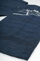 Vintage Navy Woven Nagoya Obi 110