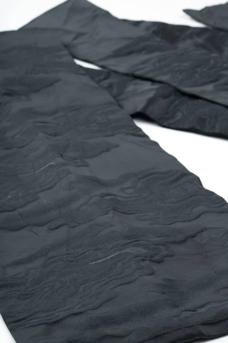 Vintage Black Cloud Nagoya Obi 31
