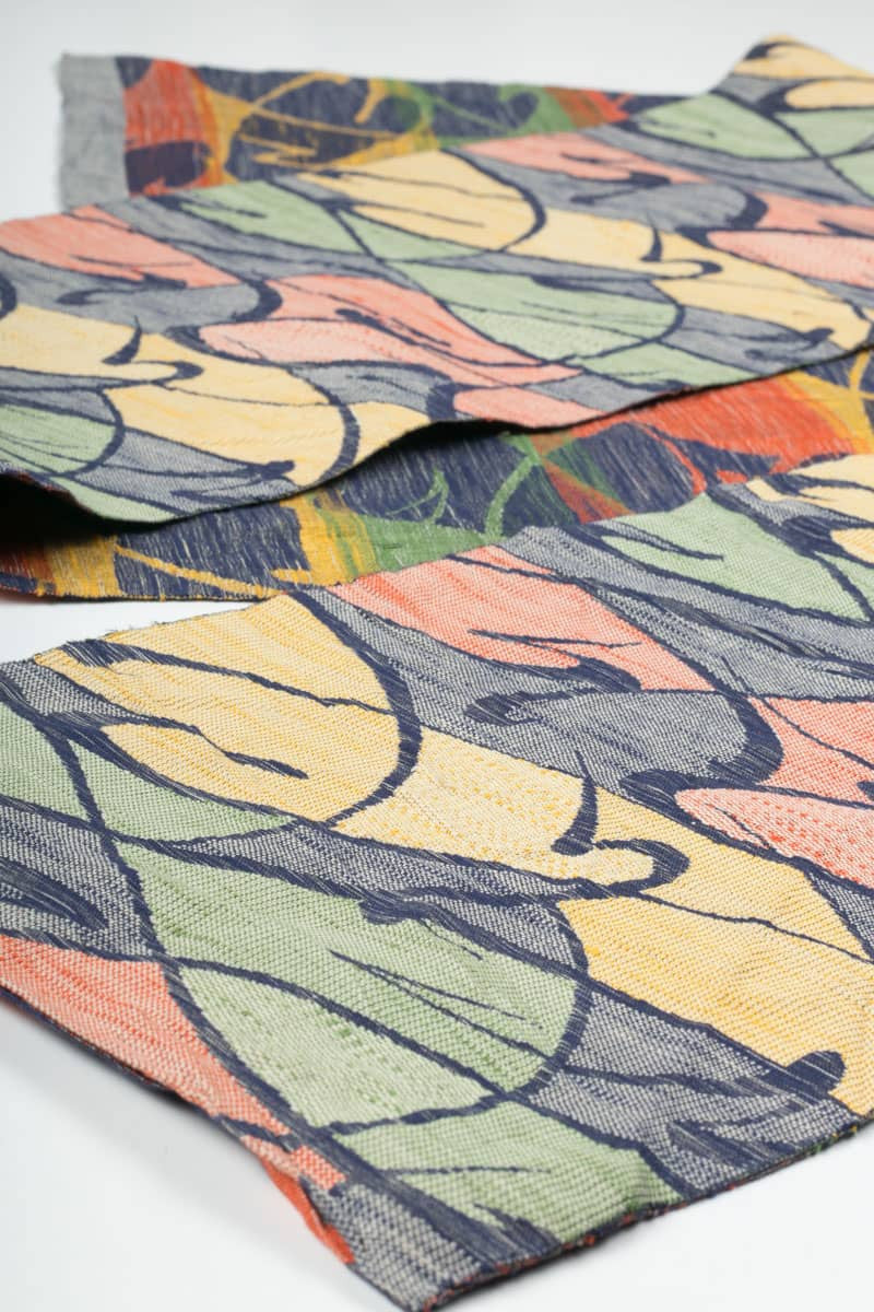 Vintage Swirling Colors Obi 72