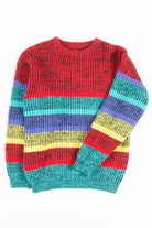 Knit Rainbow Sweater