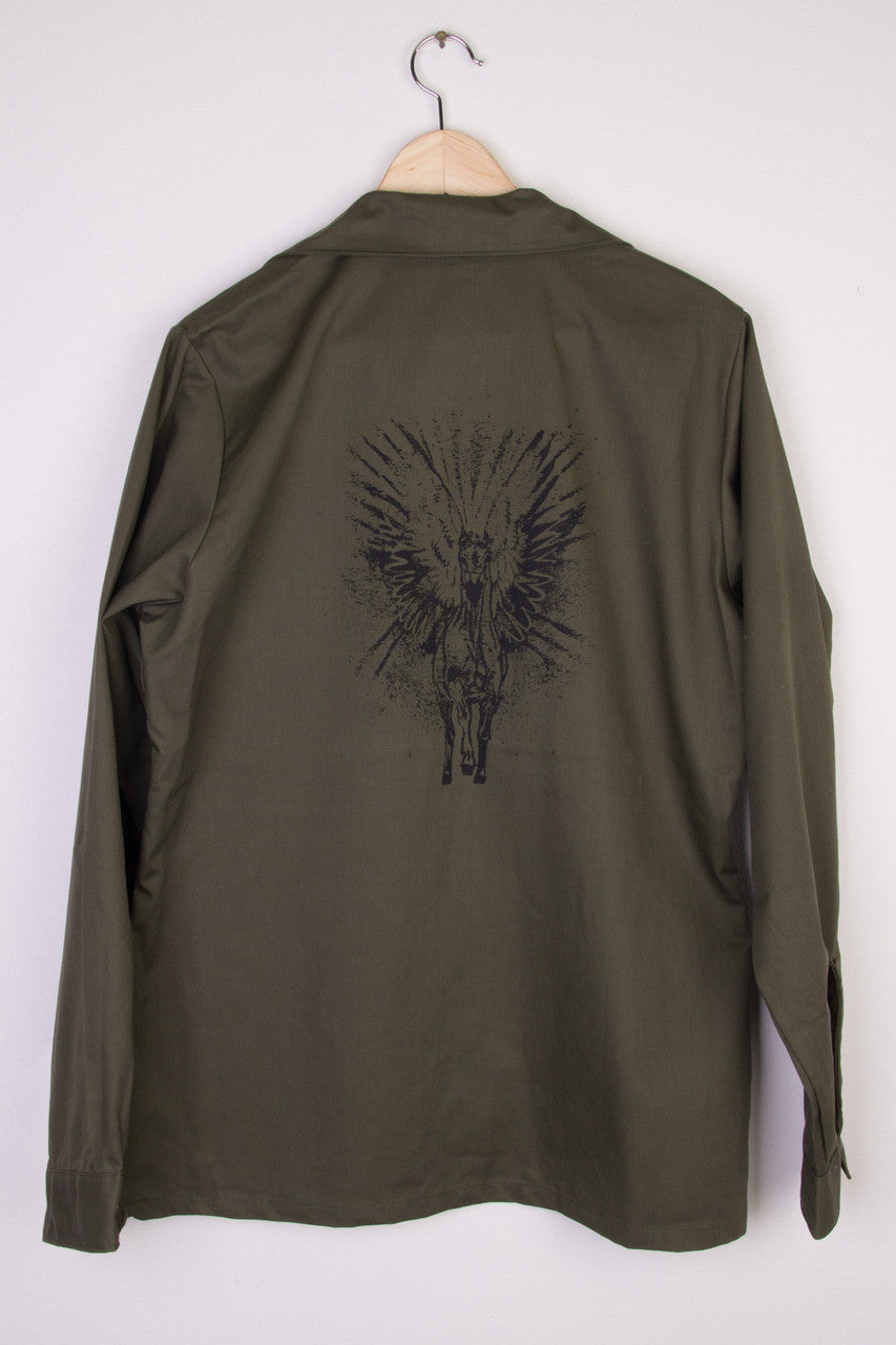 Ragstock Original Screen Print Military Jacket