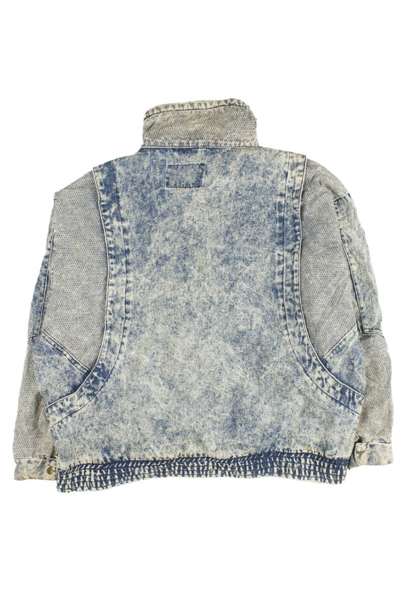 Textured Acid Wash Jacket