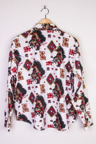 Western Print Button Up