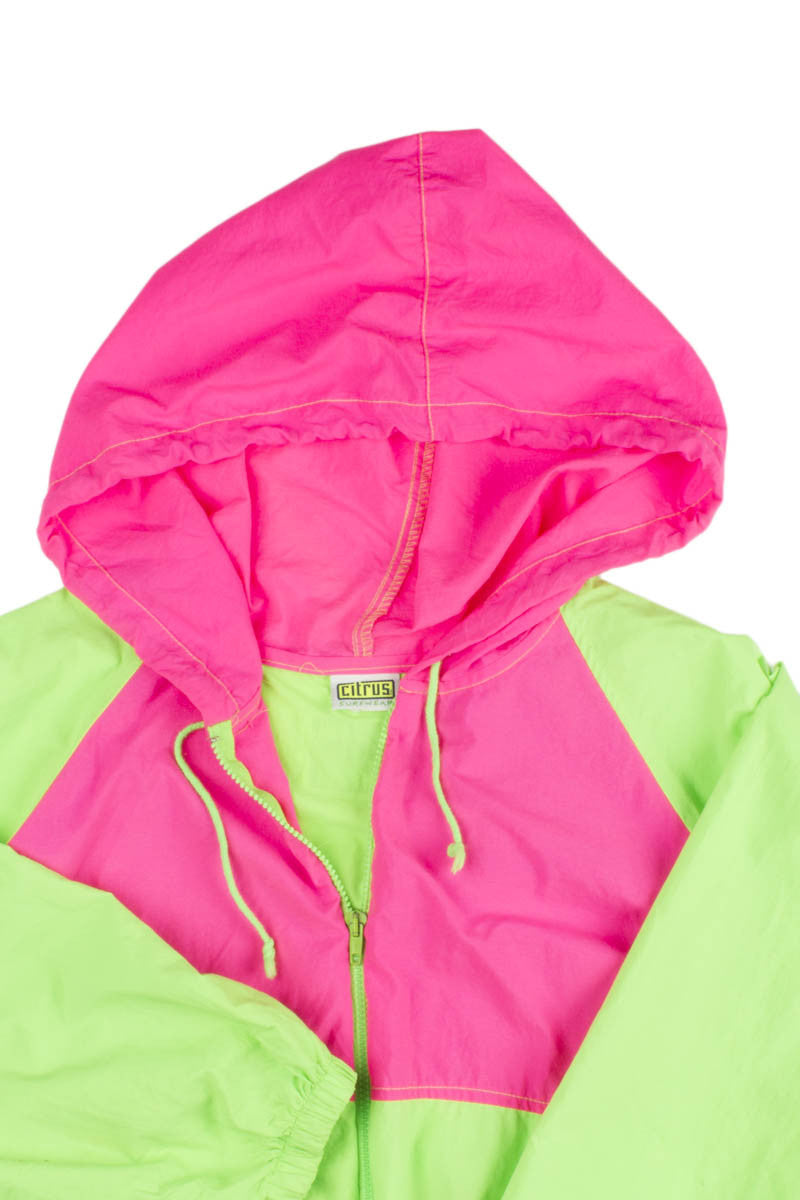 Neon Windbreaker
