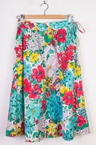 Spring Floral Mid-Length Skirt 1