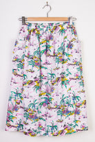 Pink Island Mid-length Skirt