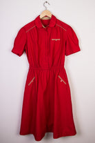 Red Waitress Dress