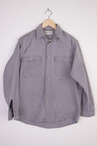 Ragstock Original Screen Print Fleece Button Up 1