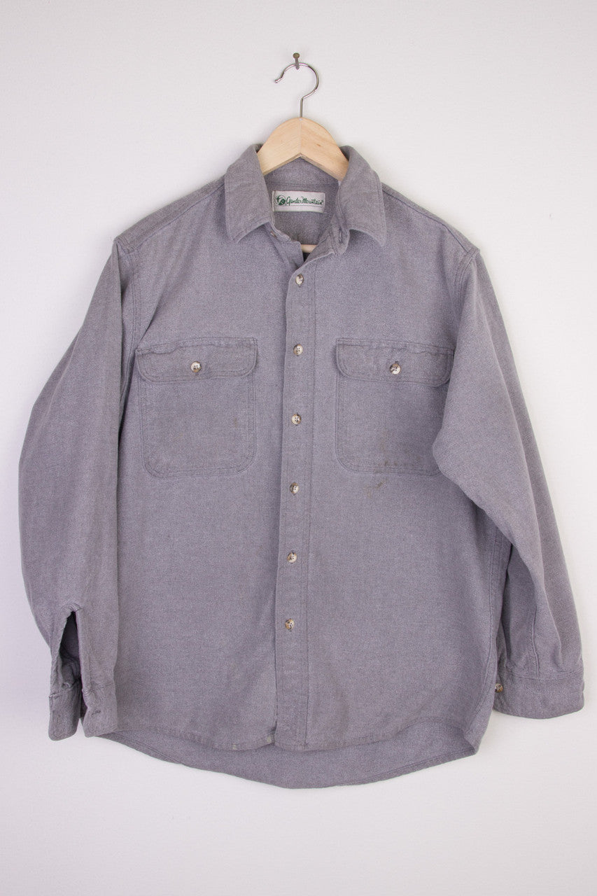 Ragstock Original Screen Print Fleece Button Up 1