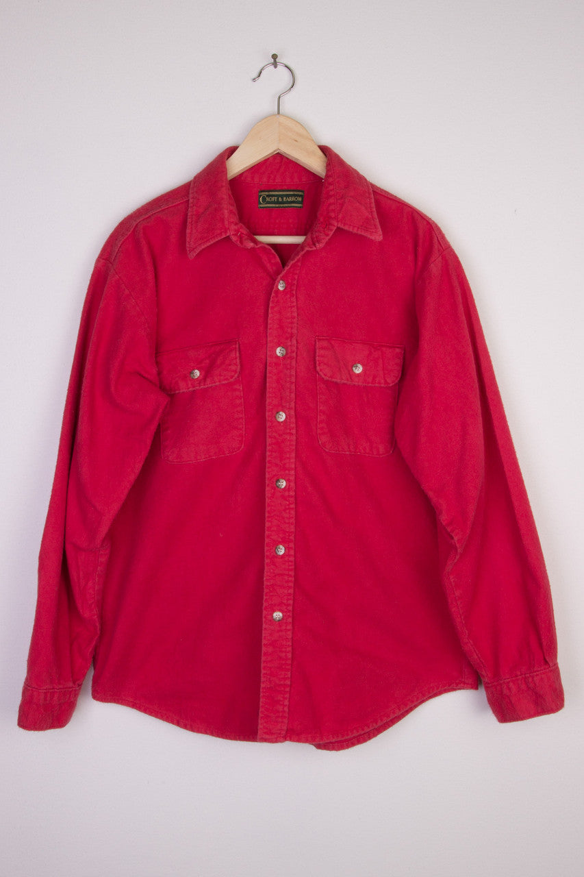 Ragstock Original Screen Print Fleece Button Up 3