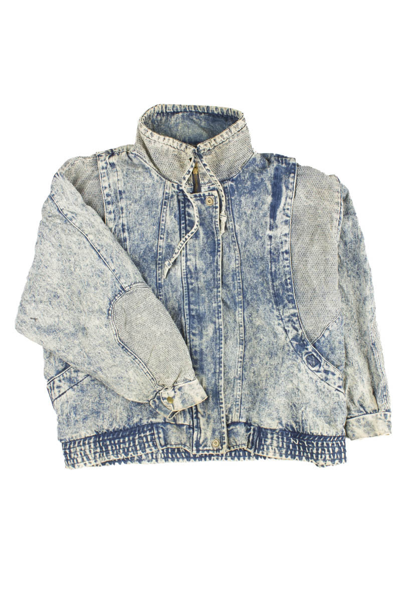 Textured Acid Wash Jacket