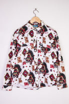 Western Print Button Up