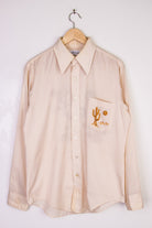 Hand-Painted Roadrunner Button Up