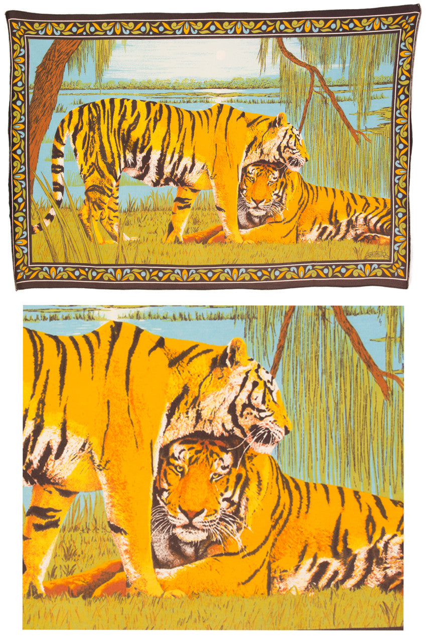 "Tiger Love" Tapestry