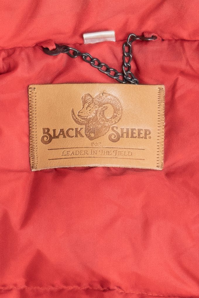 Vintage Black Sheep Down Feather Puffer Vest (1990s)