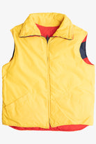 Vintage Reversible Puffer Ski Vest (1980s)
