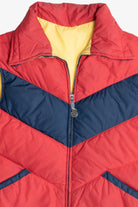 Vintage Reversible Puffer Ski Vest (1980s)
