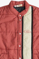 Vintage "Chill A Cella" Cella Wines Aldo Cella Puffer Vest (1980s)