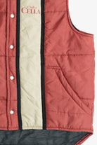 Vintage "Chill A Cella" Cella Wines Aldo Cella Puffer Vest (1980s)