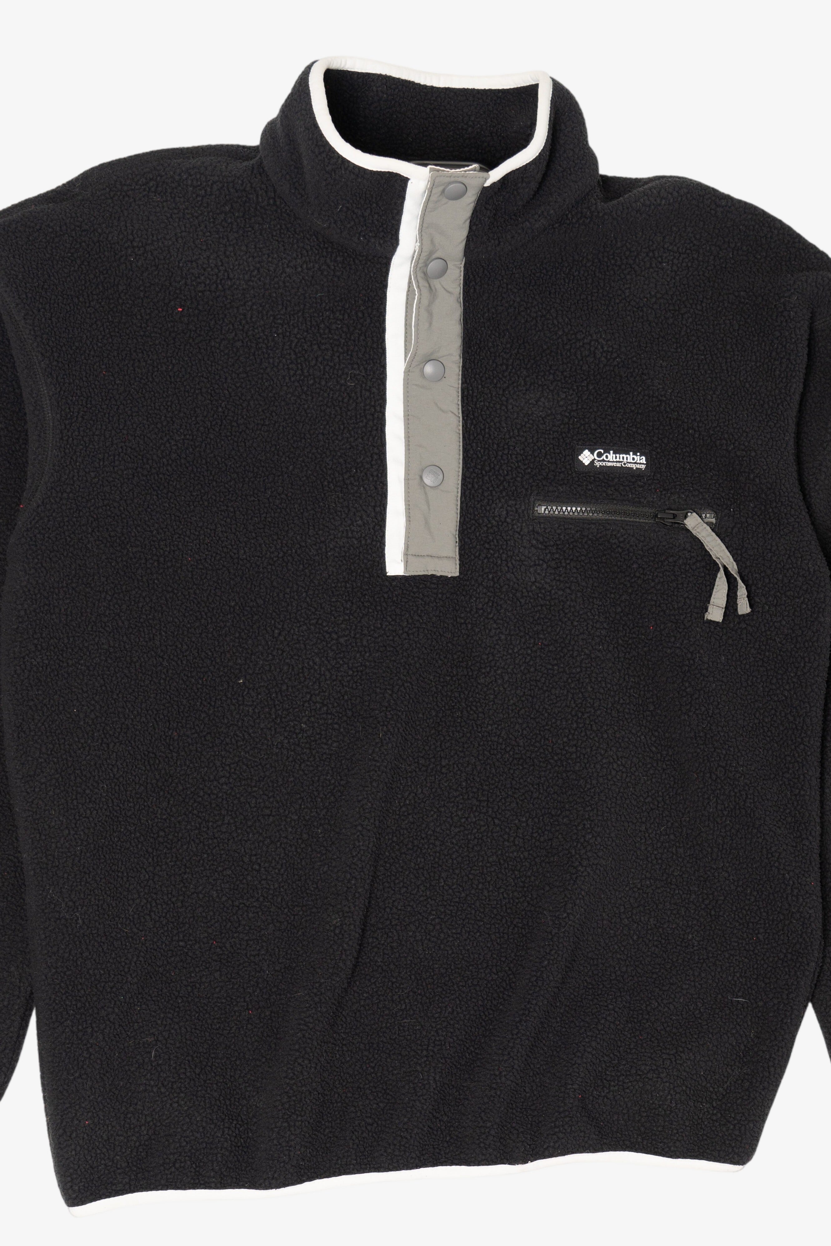 Black Columbia Half Snap Fleece Jacket (2020s)