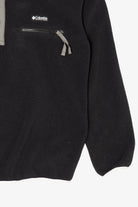 Black Columbia Half Snap Fleece Jacket (2020s)