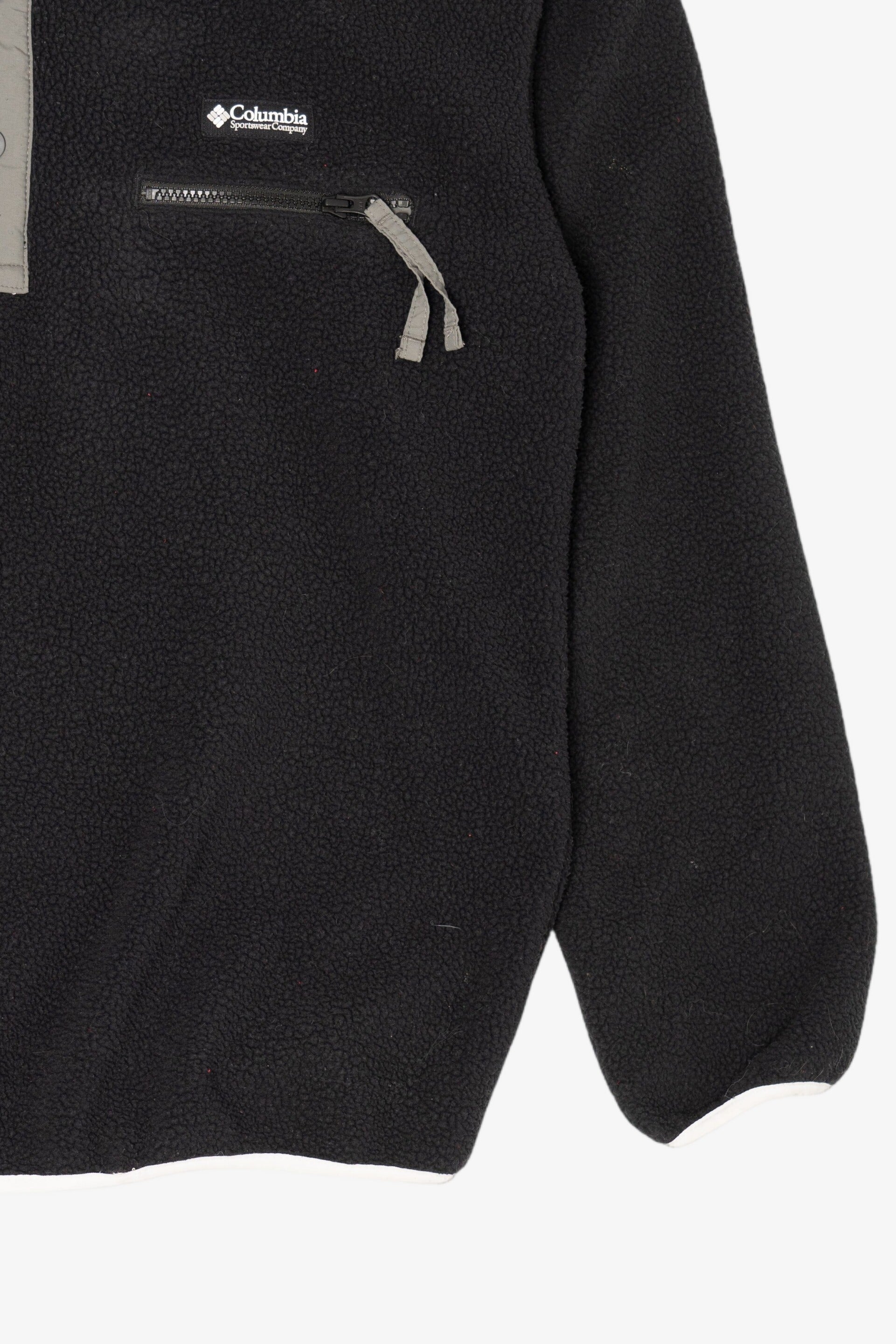 Black Columbia Half Snap Fleece Jacket (2020s)