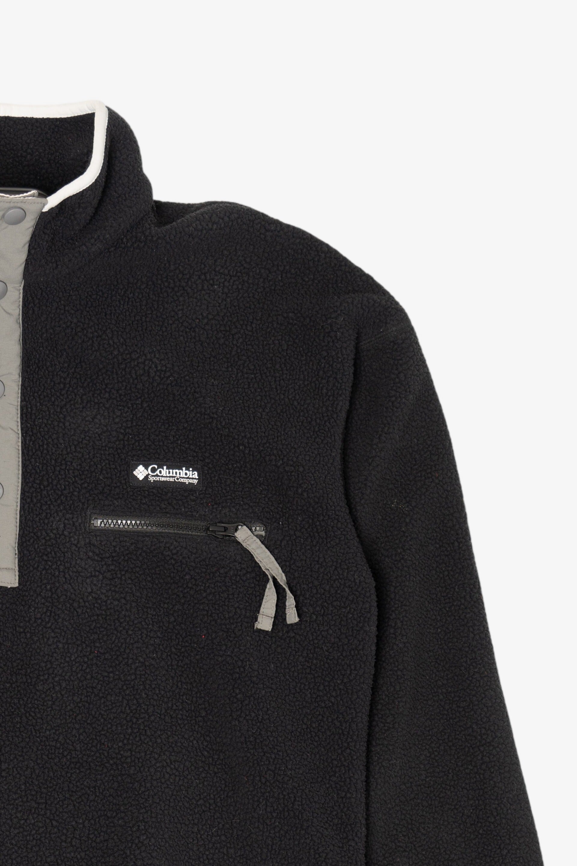 Black Columbia Half Snap Fleece Jacket (2020s)