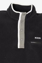 Black Columbia Half Snap Fleece Jacket (2020s)
