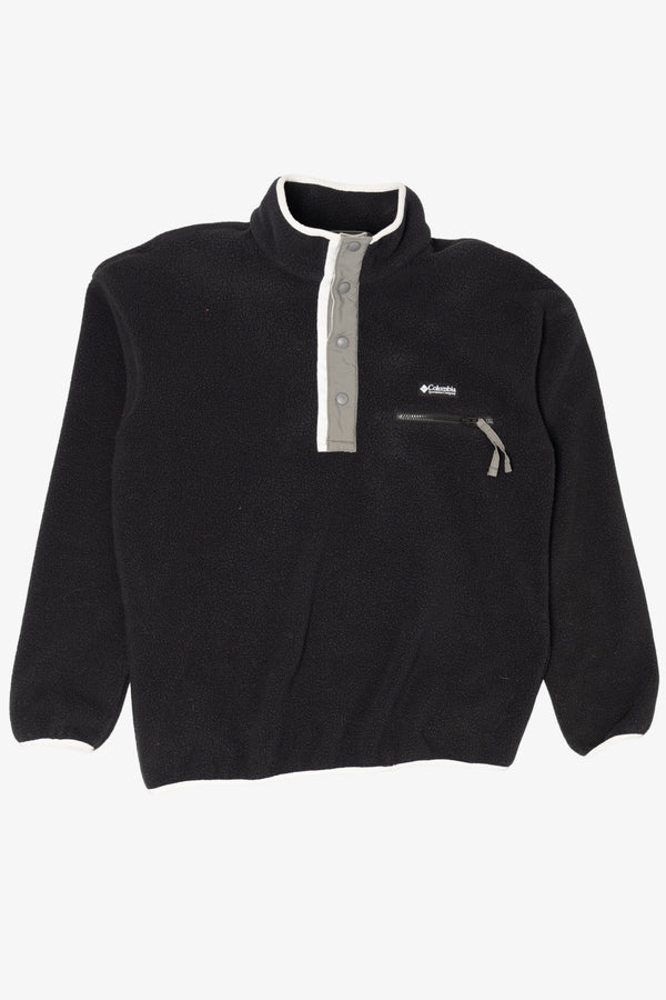 Black Columbia Half Snap Fleece Jacket (2020s)