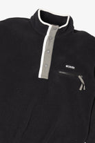 Black Columbia Half Snap Fleece Jacket (2020s)