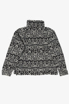 Black And White Columbia Aztec Pattern Fleece Jacket (2020s)